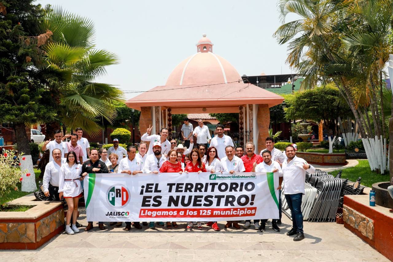 MISIÓN CUMPLIDA: PRI, PRESENTE EN CADA MUNICIPIO DE JALISCO