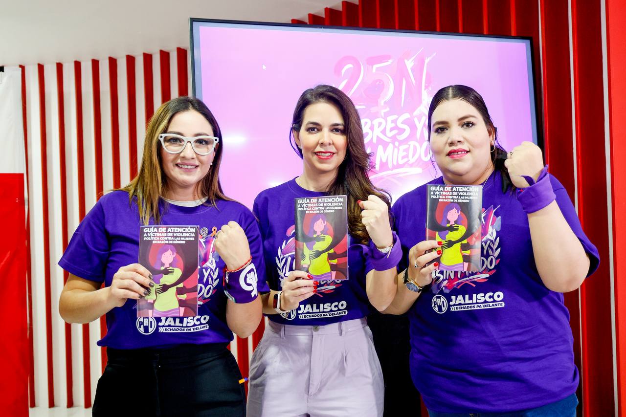 PRI Jalisco afirma que México vive el peor momento para las mujeres